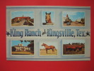 Texas > Multi View  King Ranch- Kingsville TX   Early Chrome     --   ---  --- ----------ref 258 - Altri & Non Classificati