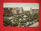 Texas > San Antonio -- The Alamo Plaza Looking North    1909 Cancel       --   ---  --- ----------ref 258 - San Antonio