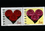 SWEDEN/SVERIGE - 1997  ST. VALENTINE PAIR  MINT NH - Ungebraucht