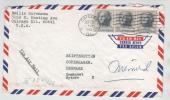 USA Air Mail Cover Sent To Denmark Chicago 28-9-1966 - 3c. 1961-... Briefe U. Dokumente