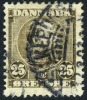 Denmark #67 Used 25o Brown From 1905 - Gebruikt