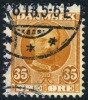 Denmark #76 Used 35o Deep Orange From 1912 - Used Stamps