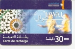 < Maroc * Jawal - Carte Recharge 30mn - Morocco