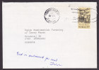 Norway Deluxe HAMMERFEST 1978 Cover To BRØNSHØJ Denmark Henrik Ibsen Stamp - Storia Postale