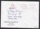 Norway ROMSDALS FELLESBANK Deluxe Meter Stamp 1983 Cover To BRØNSHØJ Denmark - Cartas & Documentos