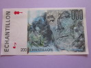 ECHANTILLON 200 NEUF - Notgeld