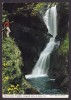 United Kingdom Northern Ireland PPC Ess-na-Larach Waterfall, Glengariff, Glens Of Antrim 1966 Sent To Denmark (2 Scans) - Antrim