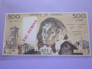 500F PASCAL FAC SIMILE - Specimen