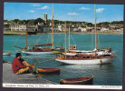 United Kingdom Northern Ireland PPC Donaghadee Harbour And Town, Co. Down 1966 Sent To Denmark (2 Scans) - Down