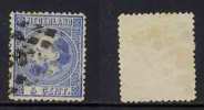 PAYS BAS / 1867 # 7  GUILLAUME III 5  C. BLEU OBLITERE (ref T527) - Gebruikt