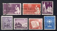 Australia 1957-1963, Lot Of 7 Stamps, Christmas (o), Used - Used Stamps