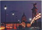 PARIS .LES INVALIDES DEPUIS LE PONT ALEXANDES III  Par ALBERT MONIER . 750291 - Monier