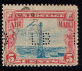 UNITED STATES 1928 - 5C AIRMAIL WITH PERFIN - USED - 1a. 1918-1940 Usati