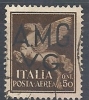 1945-47 TRIESTE AMG VG USATO POSTA AEREA 50 C - 9059-2 - Usados