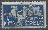 1946 TRIESTE AMG VG USATO ESPRESSO 10 £ - RR9060-4 - Used