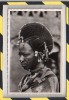 VERITABLE CARTE-PHOTO. - .COIFFURE DE FEMME PEULE . NON CIRCULEE - EXCELLENT ETAT - Niger