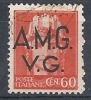 1945-47 TRIESTE AMG VG  USATO IMPERIALE 60 C - RR9066-3 - Used