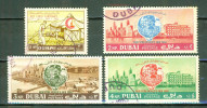 Centenaire De La Croix Rouge - New York - DUBAI - Exposition Internationale - N° 19-34-35-36 - 1964 - Dubai