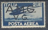 1945-47 TRIESTE AMG VG  POSTA AEREA 2 £ MH * - 9072-2 - Mint/hinged