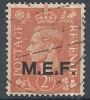 1943-47 OCC. INGLESE MEF USATO 2 P - RR9013-2 - Britse Bezetting MEF