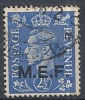 1943-47 OCC. INGLESE MEF USATO 2 1/2 P - RR9013-4 - Occup. Britannica MEF