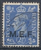 1943-47 OCC. INGLESE MEF USATO 2 1/2 P - RR9013-6 - Occ. Britanique MEF