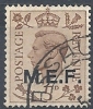 1943-47 OCC. INGLESE MEF USATO 5 P - RR9014-6 - Occ. Britanique MEF