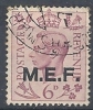 1943-47 OCC. INGLESE MEF USATO 6 P - RR9014-5 - Occ. Britanique MEF