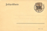 Belgique Occupation Gouvernement Général Feldpostkarte F36 (9.11) Ausgabestempel OC1 KD Feldpoststation Nr 4 - Armée Allemande