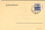 Belgique Occupation Gouvernement Général Feldpostkarte F36 (9.11) Ausgabestempel OC4 KD Feldpoststation Nr 4 - Duits Leger