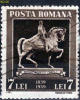 ROMANIA, 1939,  Equestrian Statue; Horse, Used - Used Stamps