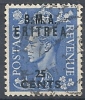 1948-49 OCC. INGLESE ERITREA BMA USATO 25 C - RR9019-3 - Eritrée