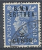 1948-49 OCC. INGLESE ERITREA BMA USATO 25 C - RR9019-8 - Eritrea