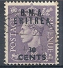 1948-49 OCC. INGLESE ERITREA BMA USATO 30 C - RR9020-7 - Eritrea