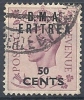 1948-49 OCC. INGLESE ERITREA BMA USATO 50 C - RR9021-4 - Eritrea