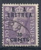 1950 OCC. INGLESE ERITREA BA USATO 30 C - RR9024-3 - Eritrea