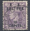 1950 OCC. INGLESE ERITREA BA USATO 30 C - RR9024-4 - Eritrée