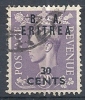 1950 OCC. INGLESE ERITREA BA USATO 30 C - RR9024-7 - Eritrea