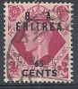 1950 OCC. INGLESE ERITREA BA USATO 65 C - RR9025-3 - Eritrée