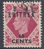 1950 OCC. INGLESE ERITREA BA USATO 65 C - RR9025-6 - Eritrea