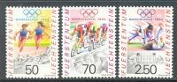 1992 LIECHTENSTEIN OLYMPIC GAMES BARCELONA MNH ** - Nuovi