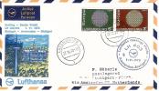 FFC  Stttgart-Amsterdam-Stutgart   Lufthansa   01/11/1970 - FDC