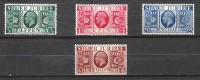 Grande Bretagne - 1935 - Y&T 201/204 - S&G 453/456 - Neuf ** - Unused Stamps