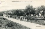 CPA 54 CHAMPIGNEULLES RUE DES RESERVOIRES COTE NORD Carte Rare - Autres & Non Classés