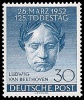 (016) Germany / Allemagne / Berlin  1952  Beethoven / Music / Composer  ** / Mnh  Michel 87 - Ongebruikt