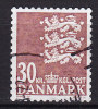 Denmark 2010 BRAND NEW 30.00 Kr Small Arms Of State Kleines Reichswaffen New Engraving Selbstklebende Papier - Gebraucht