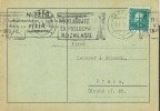 Tarjeta Privada PLZEN 1936 (Checoslovaquia). Escucha De RADIO. Emisora - Briefe U. Dokumente