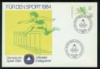 Berlin 1984: FDC Für Den Sport (A011) - 1981-1990