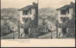 Lacs D´Italie --- Une Rue D´Orta --- Lac D´Orta - Stereoscope Cards