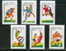 HUNGARY-1986. World Cup Soccer Championships,Mexico Cpl.Set MNH!! - Unused Stamps